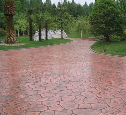 藝術壓模地坪、藝術壓花地坪